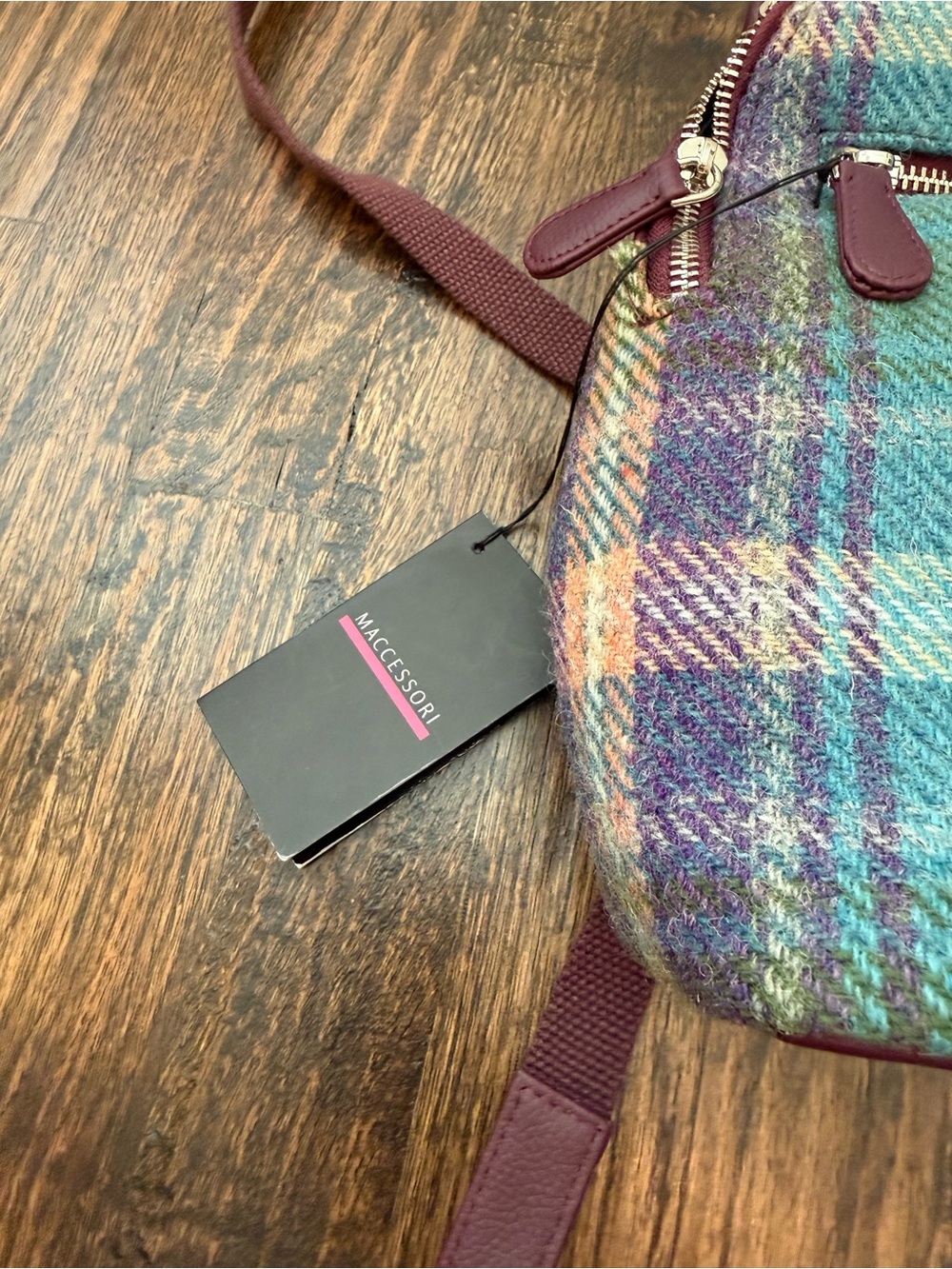 Harris Tweed Mini Backpack - Picture 6 of 8